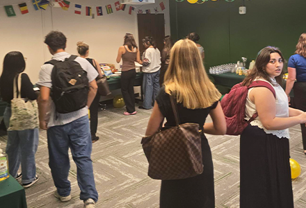 People standing in a room