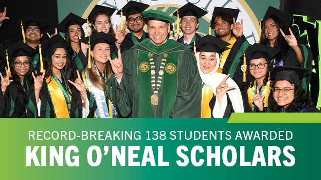 Twenty international students at USF earn one of its highest honors.