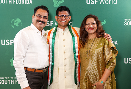 Judhav and his family