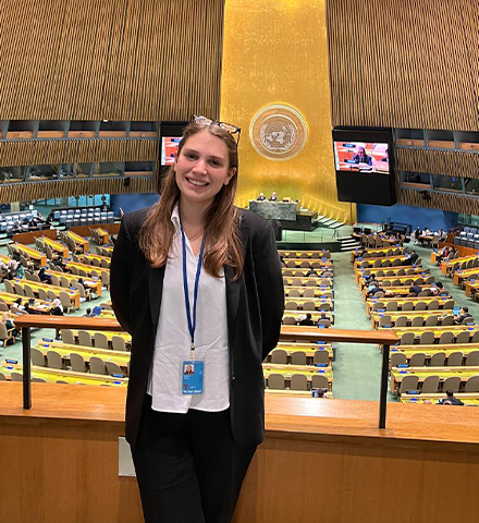 Vittoria in the UN