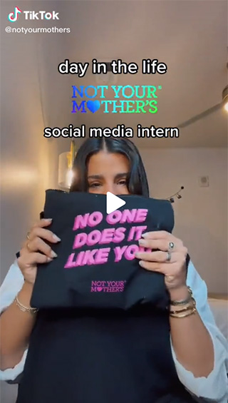 Not Your Mother's Intern Tik Tok